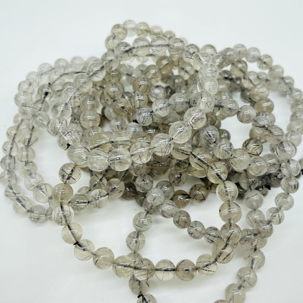 Black Rutile Bracelet Wholesale -Wholesale Crystals