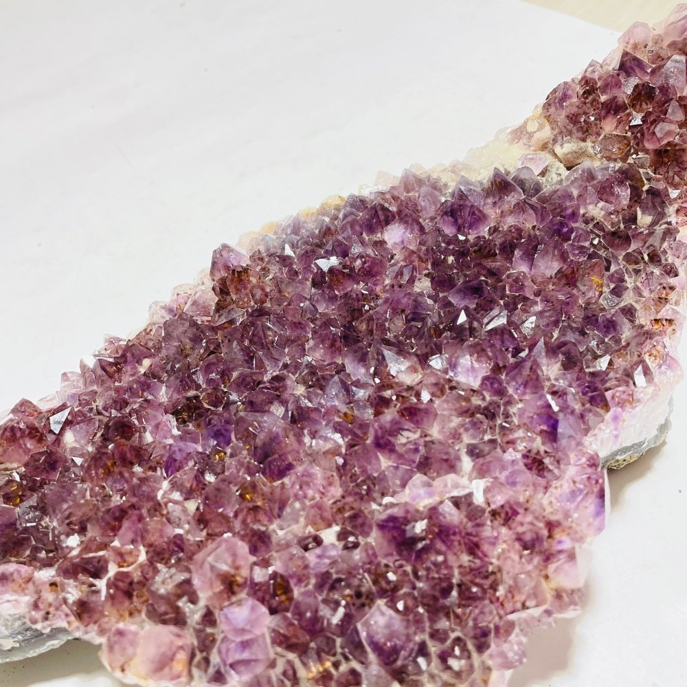 Brazil Cacoxenite Amethyst Cluster Specimen -Wholesale Crystals