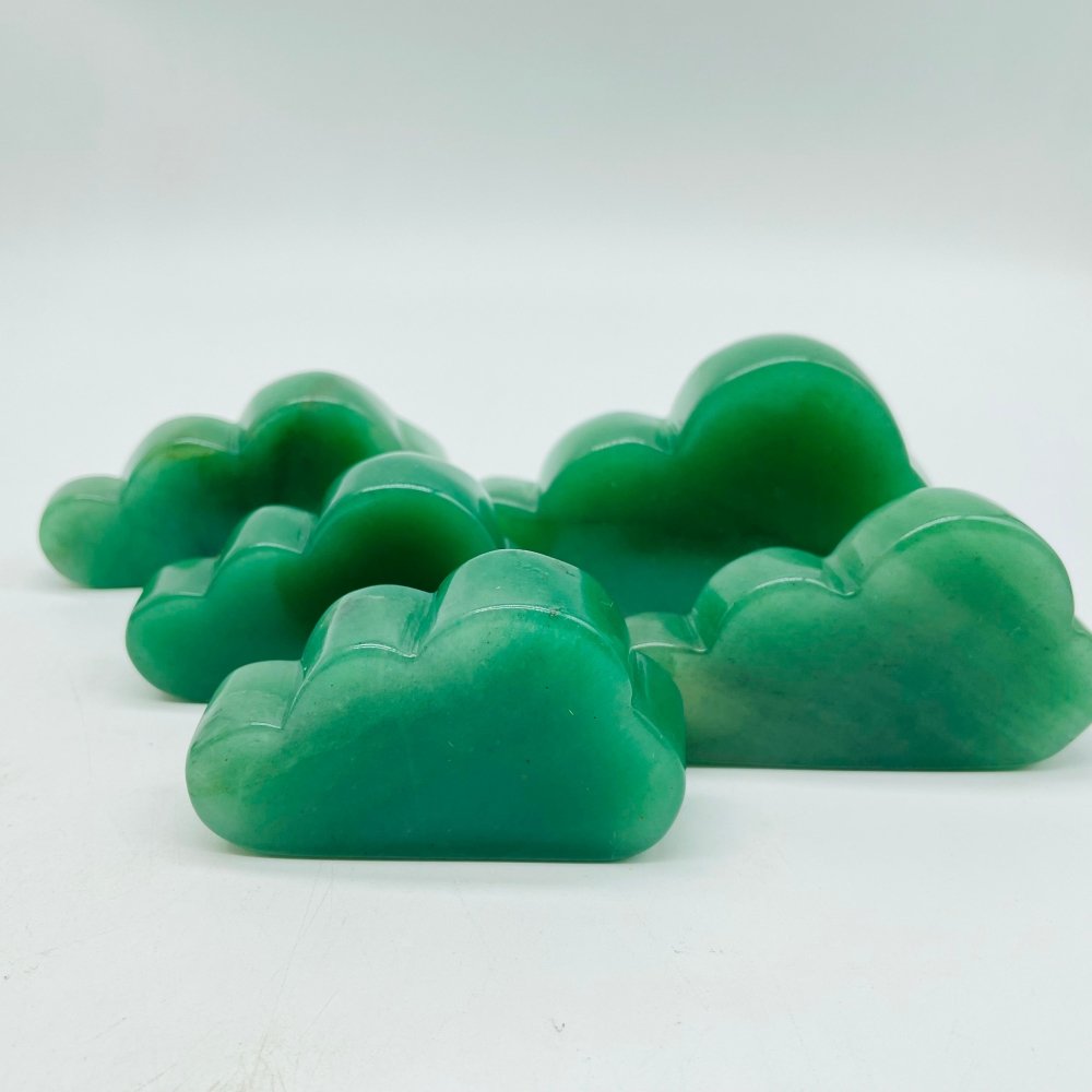 Chevron Amethyst & Green Aventurine Cloud Carving Wholesale -Wholesale Crystals