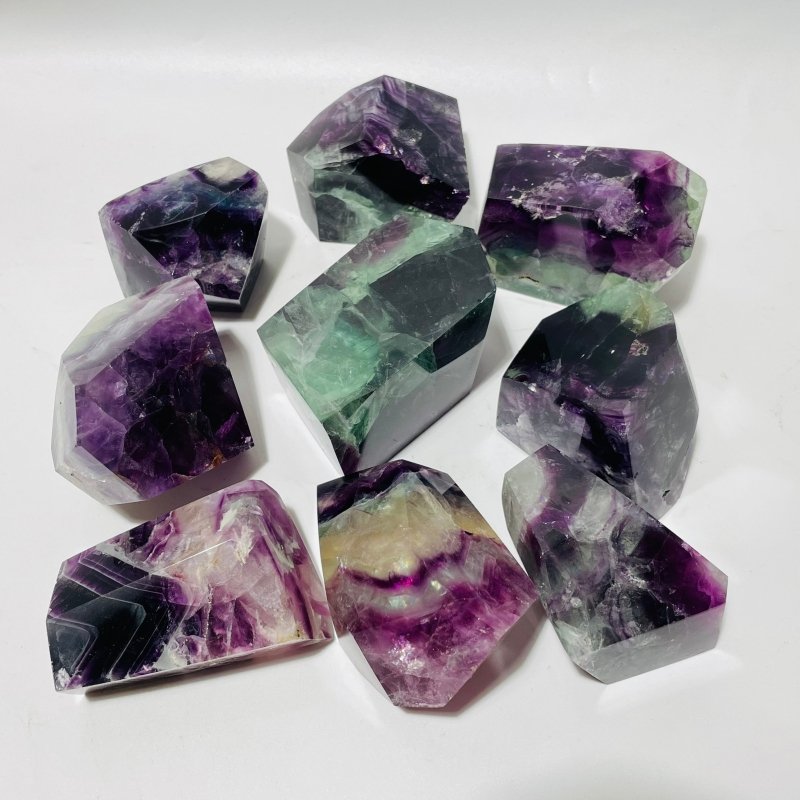 Colourful Fluorite Free Form With Rainbow Wholesale -Wholesale Crystals