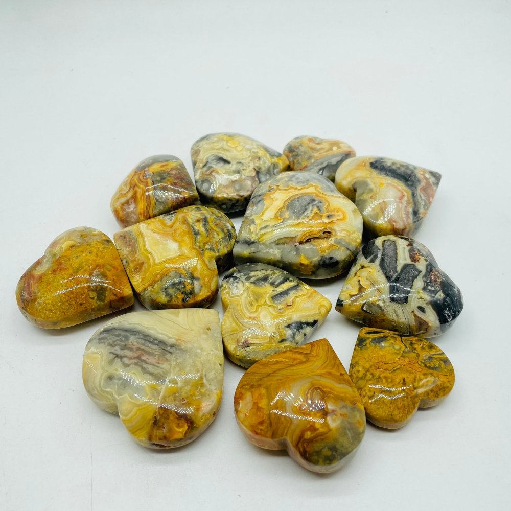 Crazy Agate Heart Wholesale -Wholesale Crystals