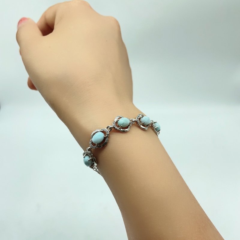 Dominican Republic Larimar Bracelets Wholesale -Wholesale Crystals