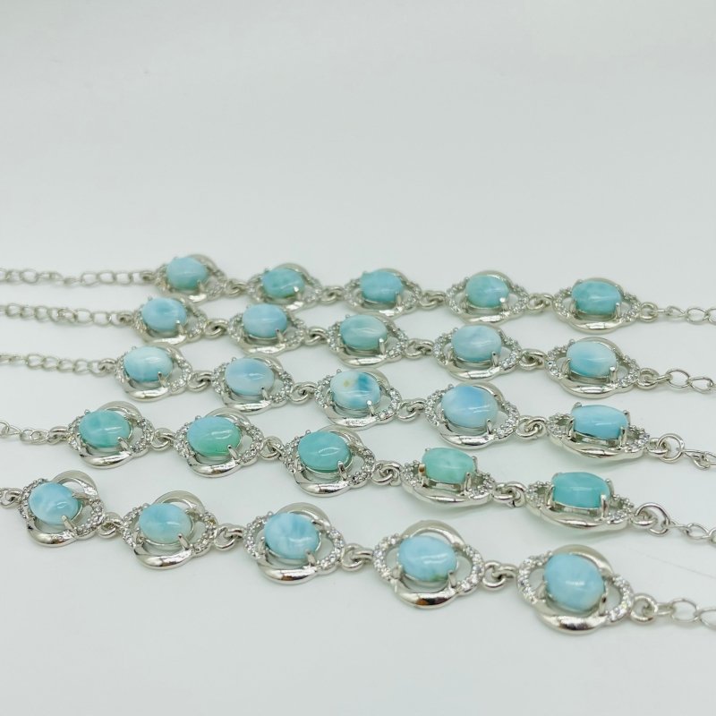 Dominican Republic Larimar Bracelets Wholesale -Wholesale Crystals