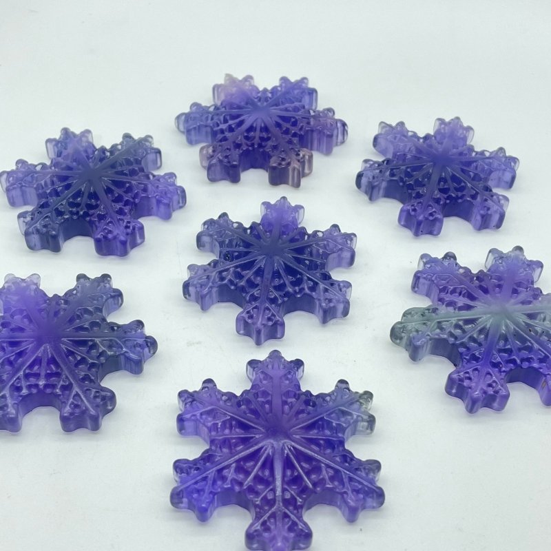 Fluorite Snowflake Carving Wholesale - Wholesale Crystals
