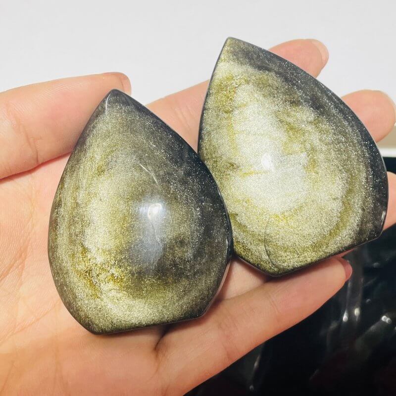 Gold Sheen Obsidian Arrow Head Shape Crystal Stone Wholesale -Wholesale Crystals