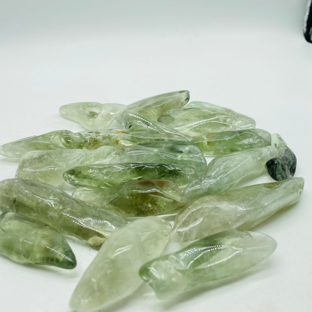 Green Amethyst Polished Free Form Wholesale -Wholesale Crystals