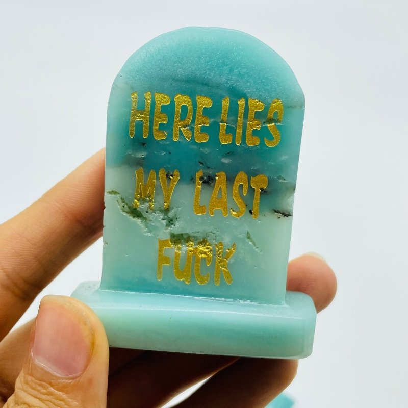 Caribbean Calcite Headstone