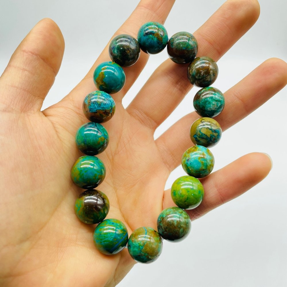 High Grade Chrysocolla Bracelet (HGUB01) -Wholesale Crystals
