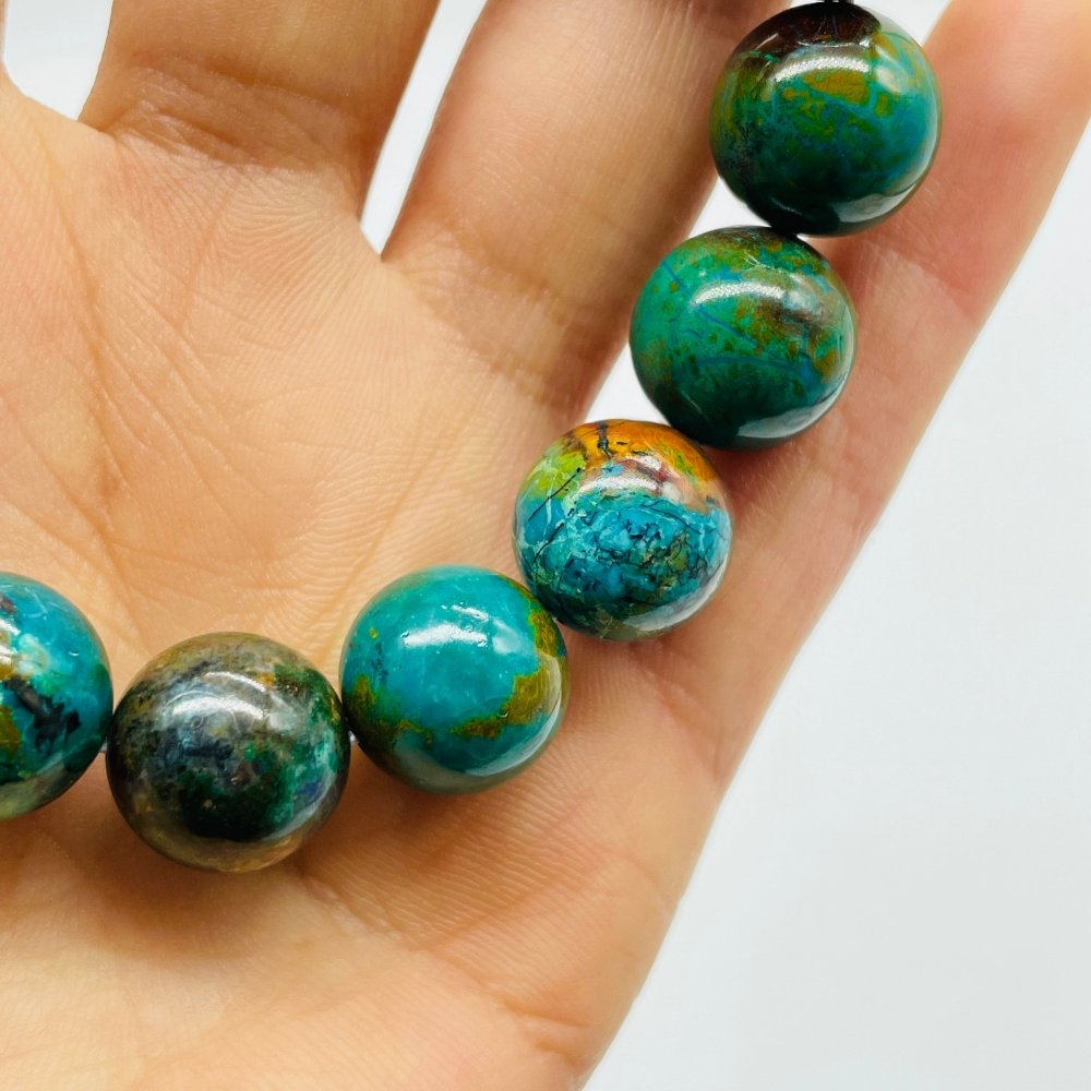 High Grade Chrysocolla Bracelet (HGUB01) -Wholesale Crystals