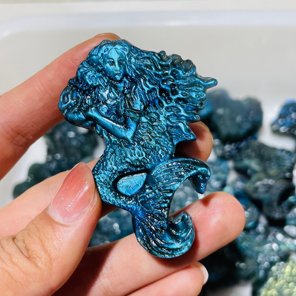 High Quality Labradorite Mermaid Carving Wholesale -Wholesale Crystals