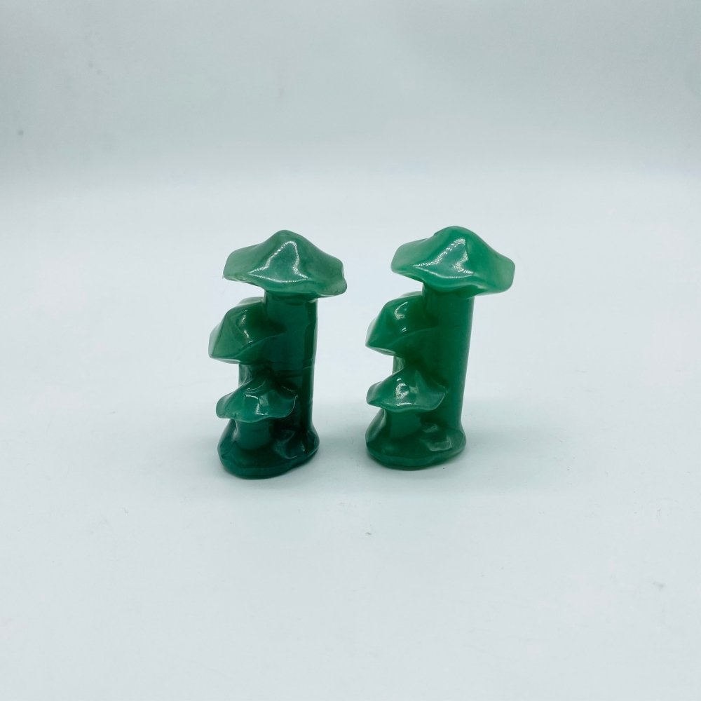 Howlite&Red Jasper Aventurine Mushroom Tree Carving Wholesale -Wholesale Crystals