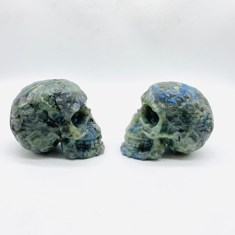 Labradorite Large Skull Carving Wholesale -Wholesale Crystals
