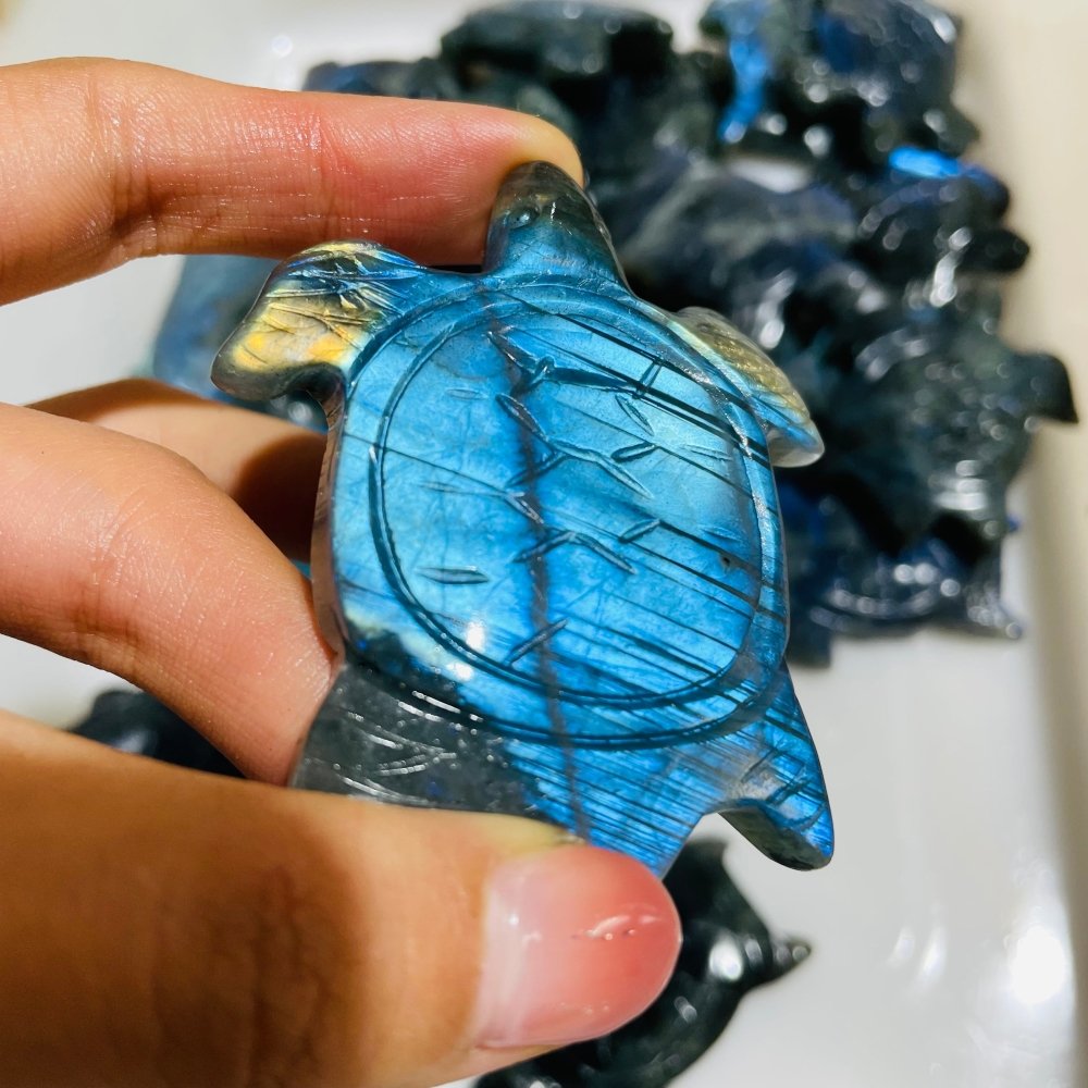 Labradorite Turtle Stone Carving Wholesale -Wholesale Crystals