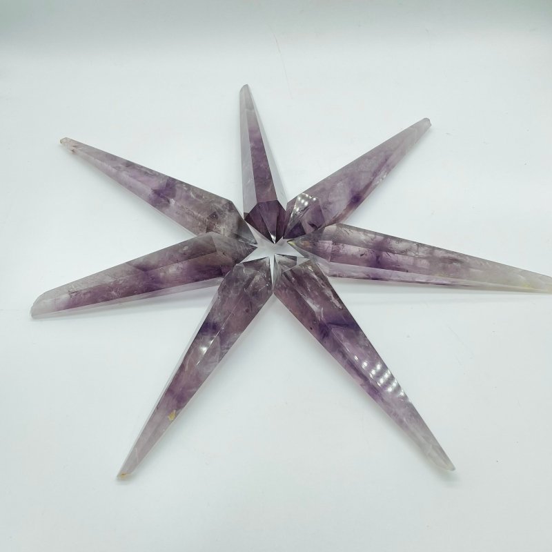 Light Purple God's Fingerprint Amethyst Point Scepter Magic Wand Wholesale - Wholesale Crystals