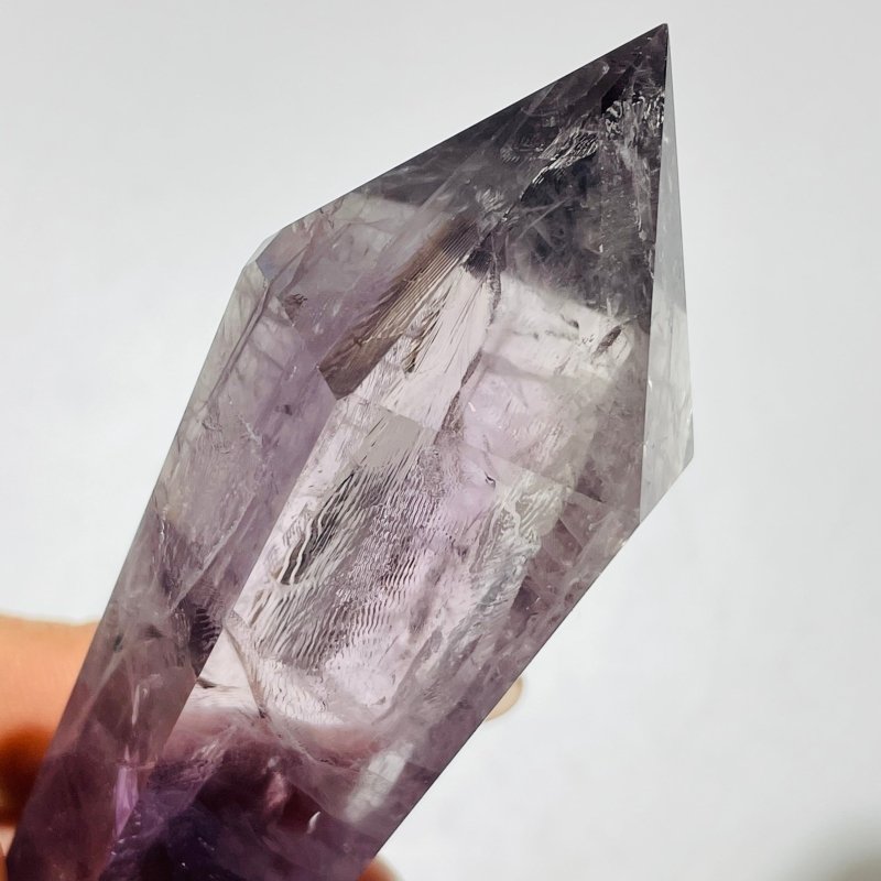 Light Purple God's Fingerprint Amethyst Point Scepter Magic Wand Wholesale - Wholesale Crystals