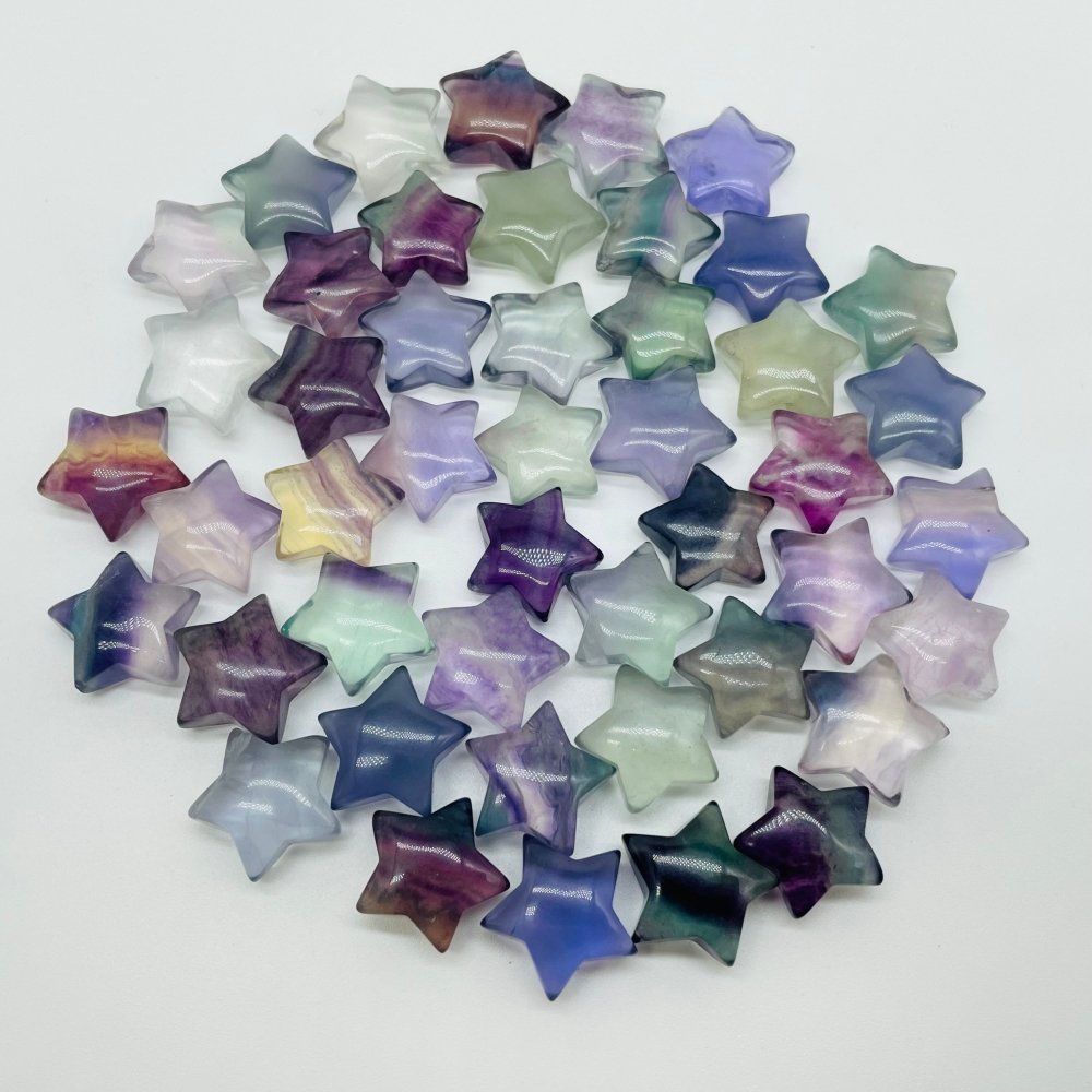 Mini Fluorite Star DIY Pendant Wholesale -Wholesale Crystals