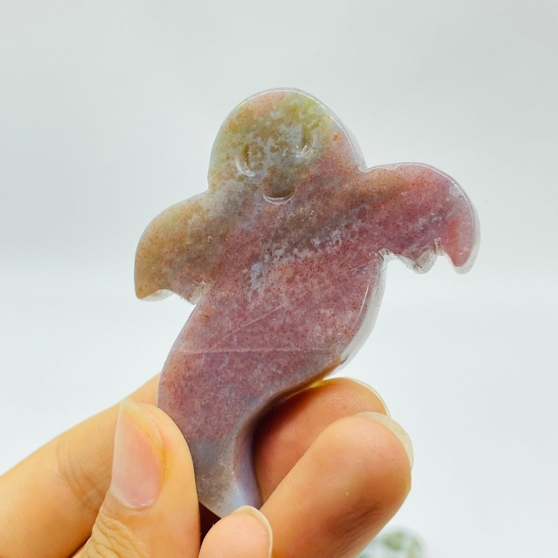 Moss Agate Ghost Carving Crystals Wholesale -Wholesale Crystals