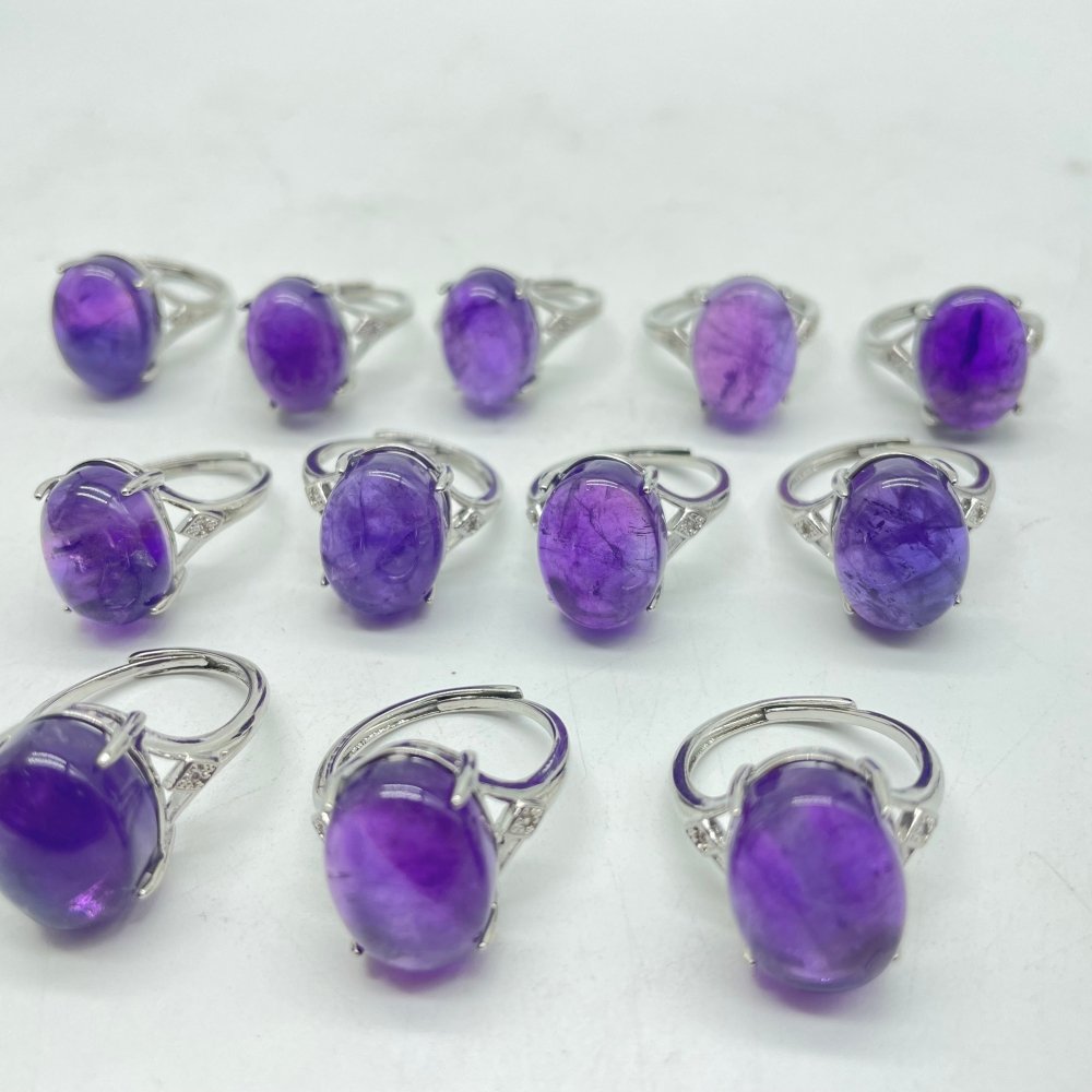 Natural Amethyst Ring Wholesale -Wholesale Crystals