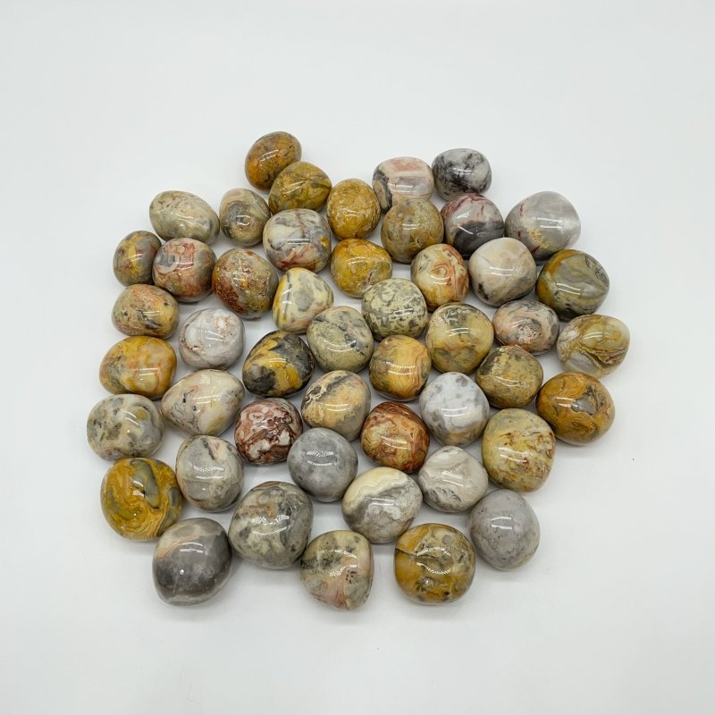 Natural Crazy Agate Tumbled Wholesale -Wholesale Crystals
