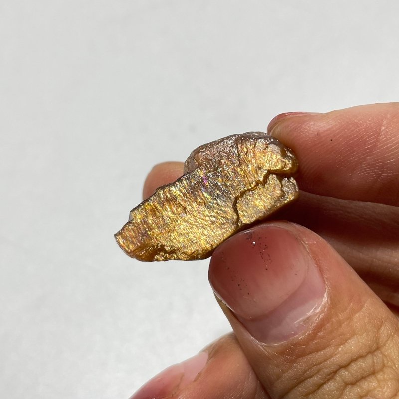 Natural Raw Sunstone Mesh Spark Rough Sunstone Whoesale -Wholesale Crystals