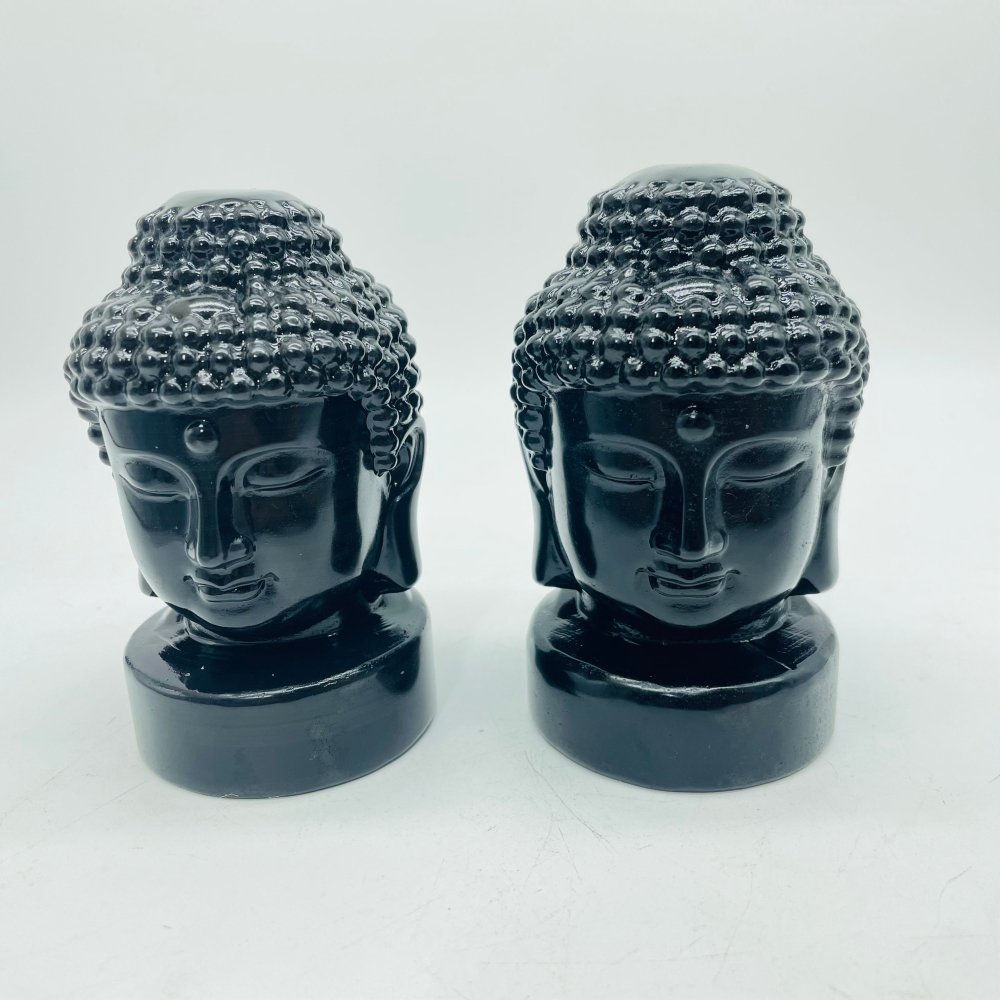 Obsidian Buddha Head Carving Wholesale -Wholesale Crystals