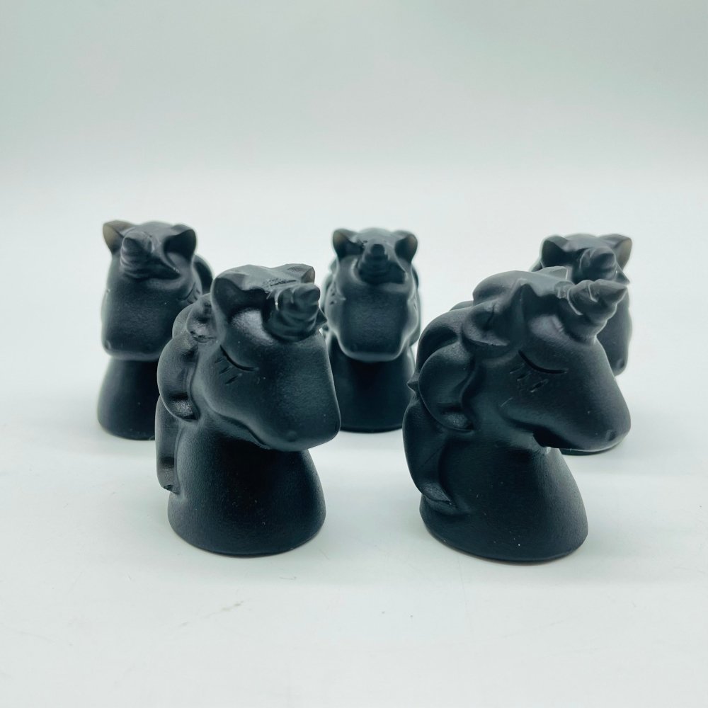 Obsidian Unicorn Carving Wholesale -Wholesale Crystals