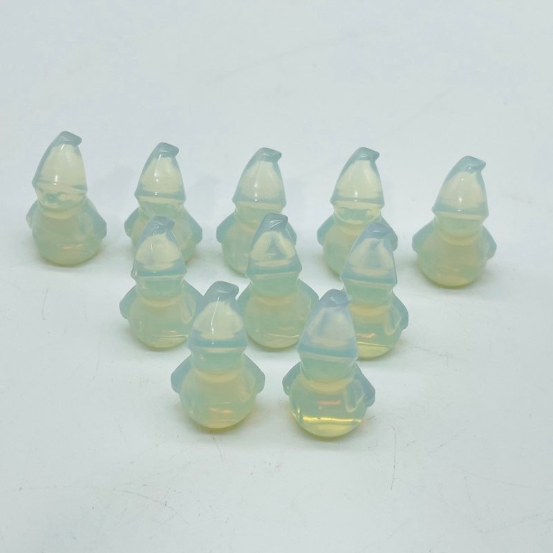 Opalite Snowman Carving Wholesale - Wholesale Crystals
