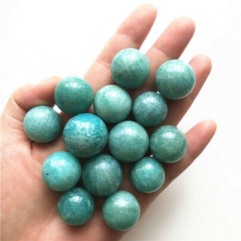 Natural Amazonite Sphere 1 kilo (2.2 lbs) Crystal -Wholesale Crystals