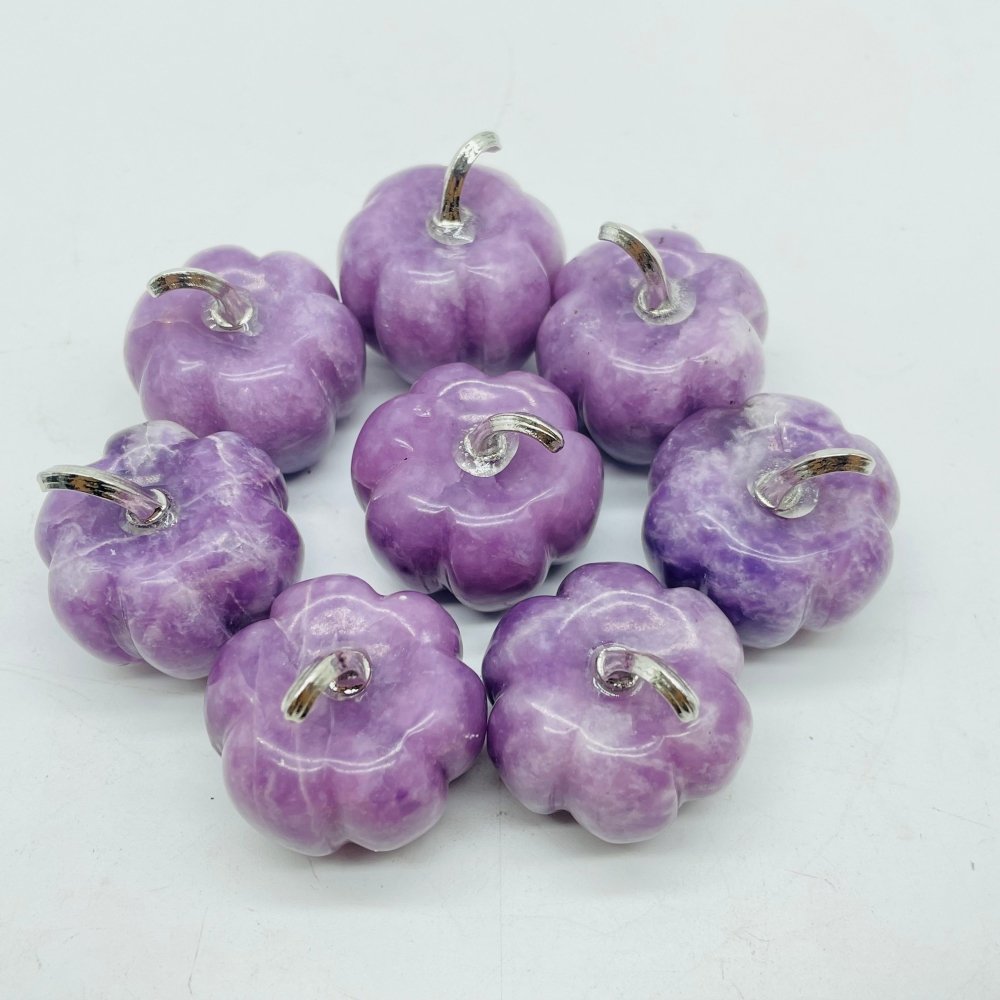 Pumpkin Lepidolite Halloween Carving Wholesale -Wholesale Crystals