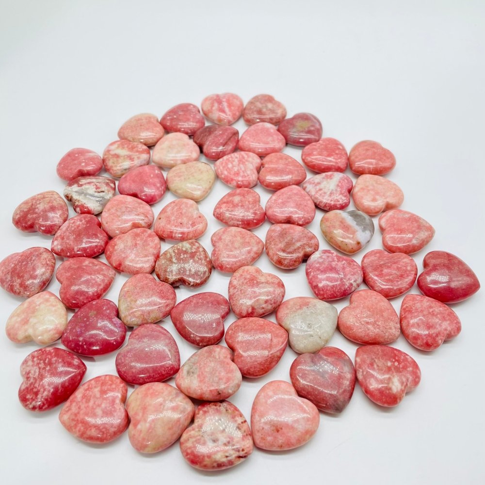 Rhodonite Heart Wholesale -Wholesale Crystals