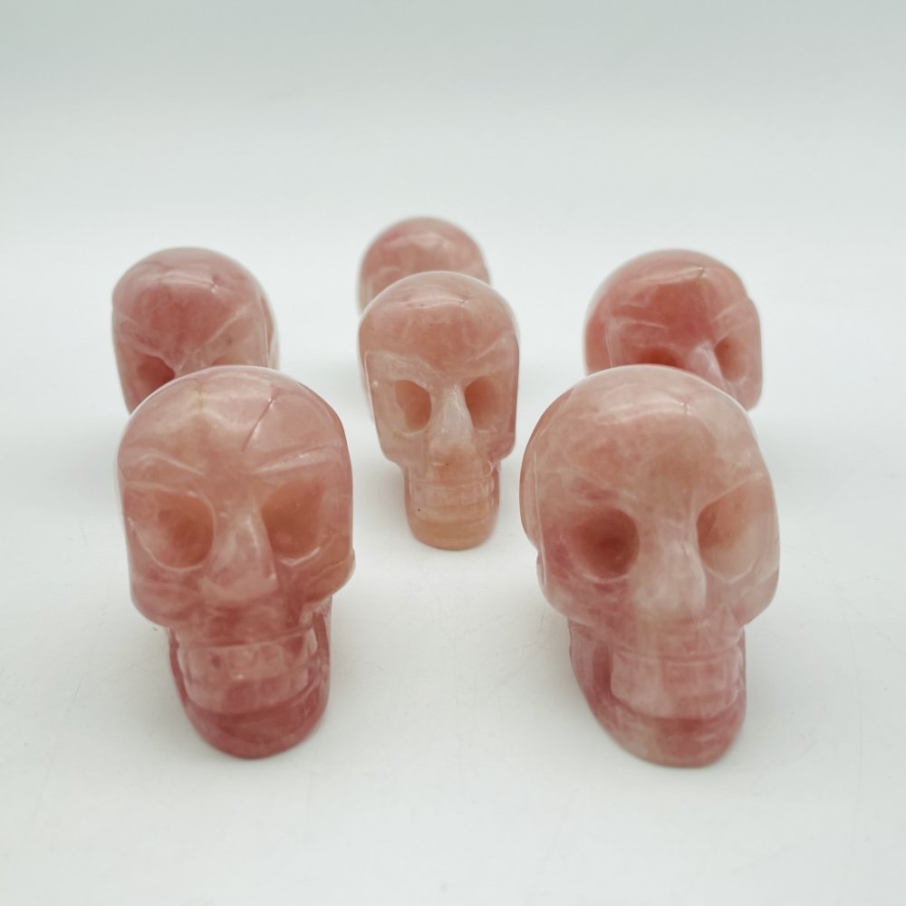 Rose Quartz Alien Skull Wholesale -Wholesale Crystals