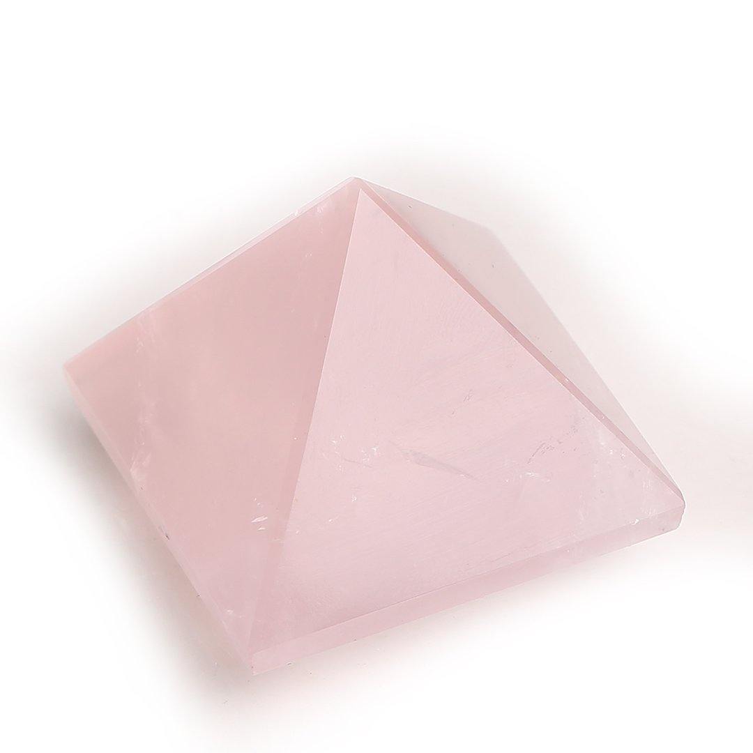 rose quartz pyramid -Wholesale Crystals