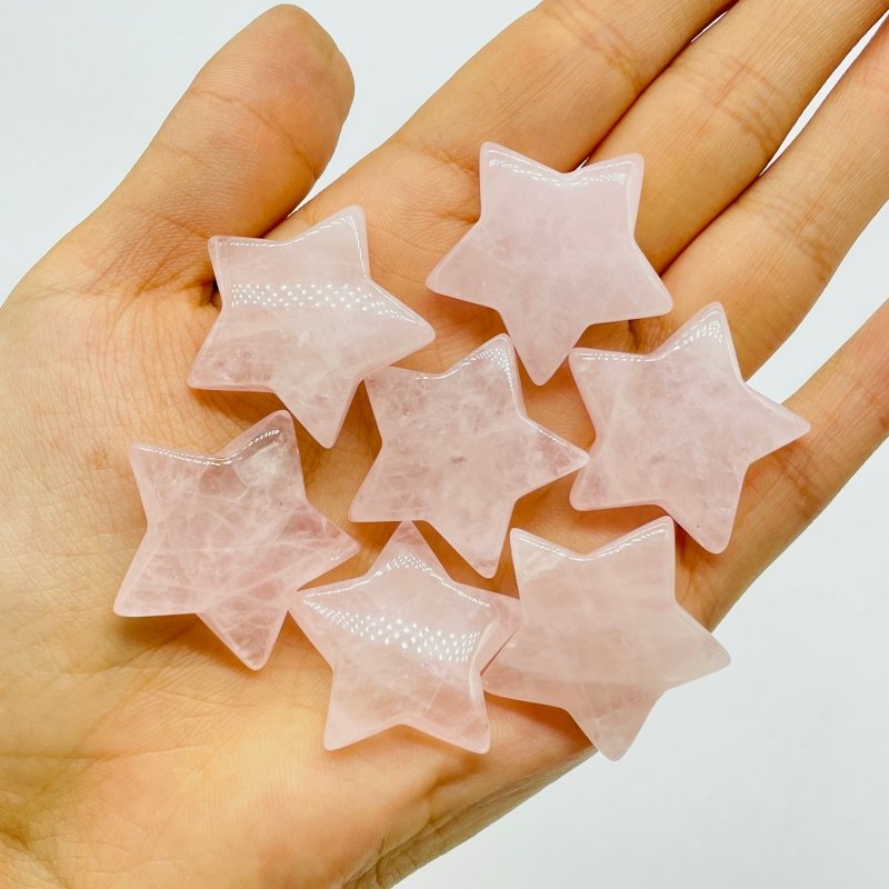 Rose Quartz Star Moon Crystal Wholesale -Wholesale Crystals