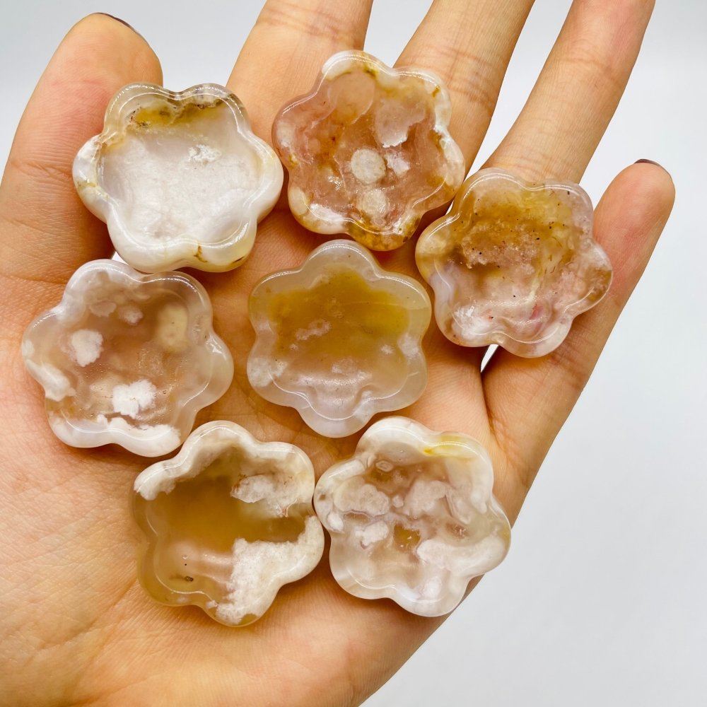 Sakura Agate Flower Bowl Wholesale -Wholesale Crystals