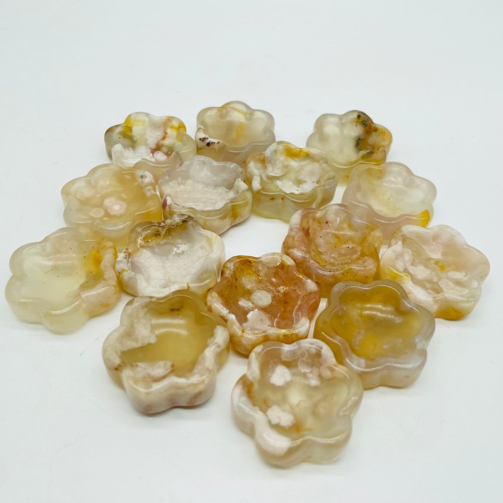 Sakura Agate Flower Bowl Wholesale -Wholesale Crystals