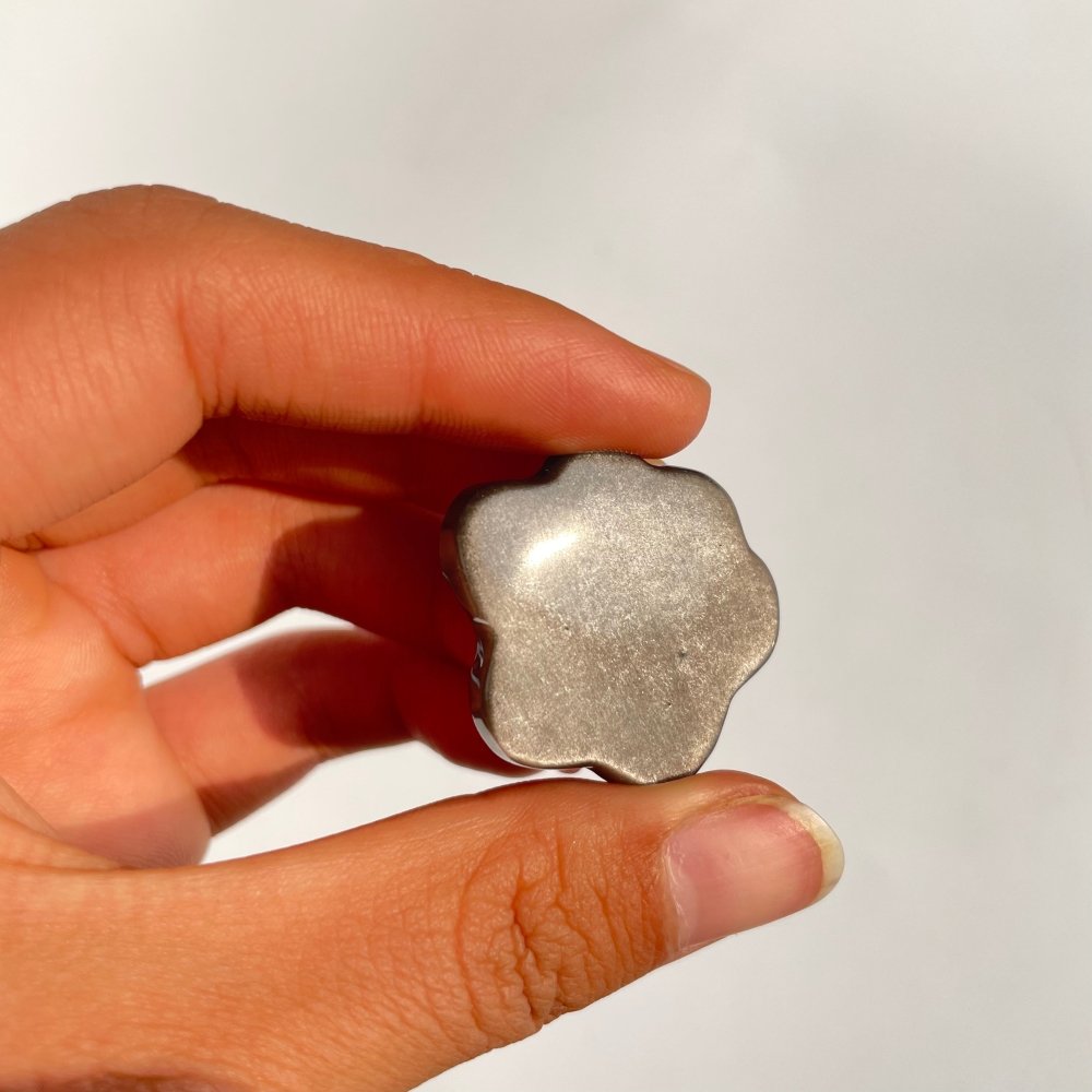 Silver Sheen Obsidian Cat Paws Carving Wholesale -Wholesale Crystals