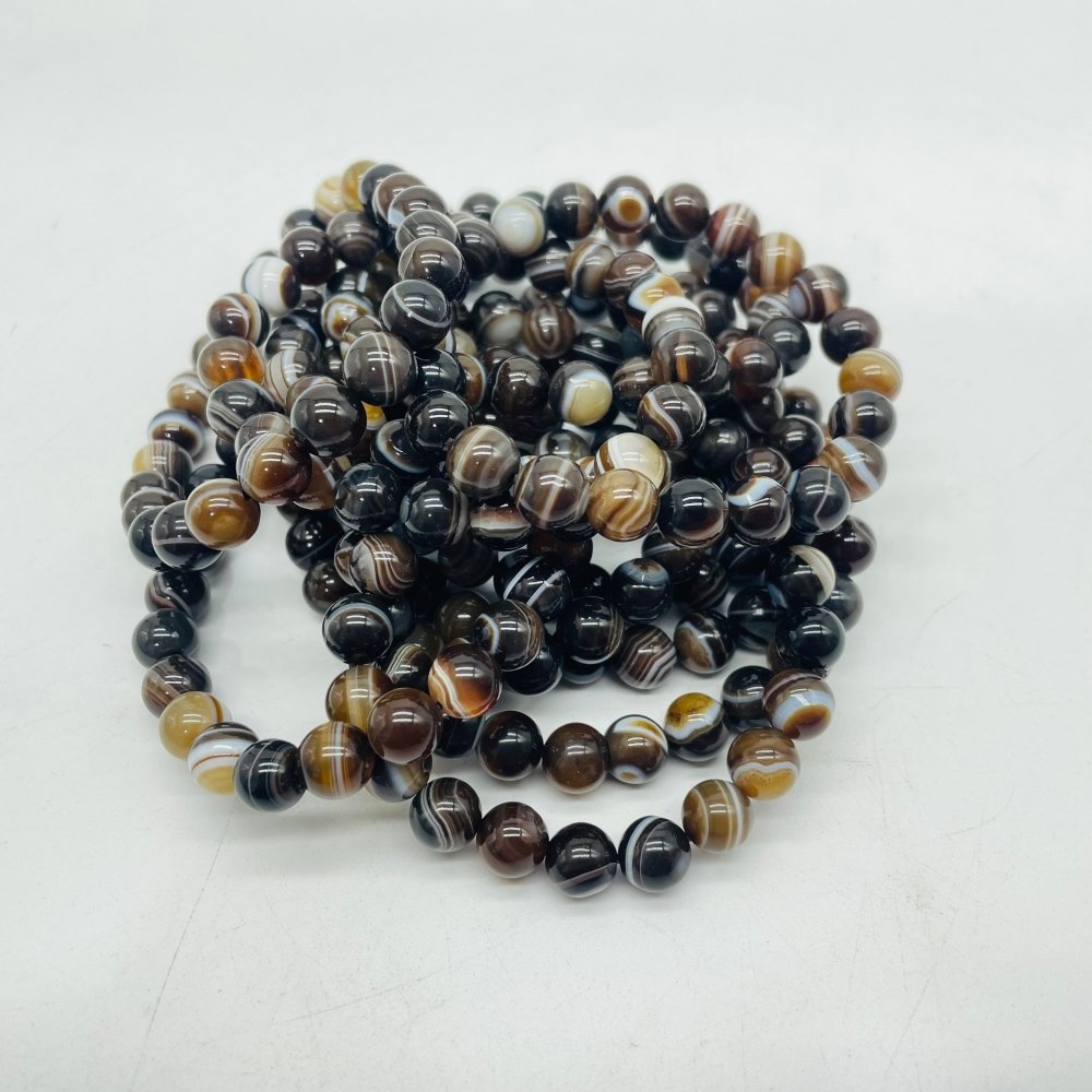 Stripe Agate Bracelet Crystal Wholesale -Wholesale Crystals