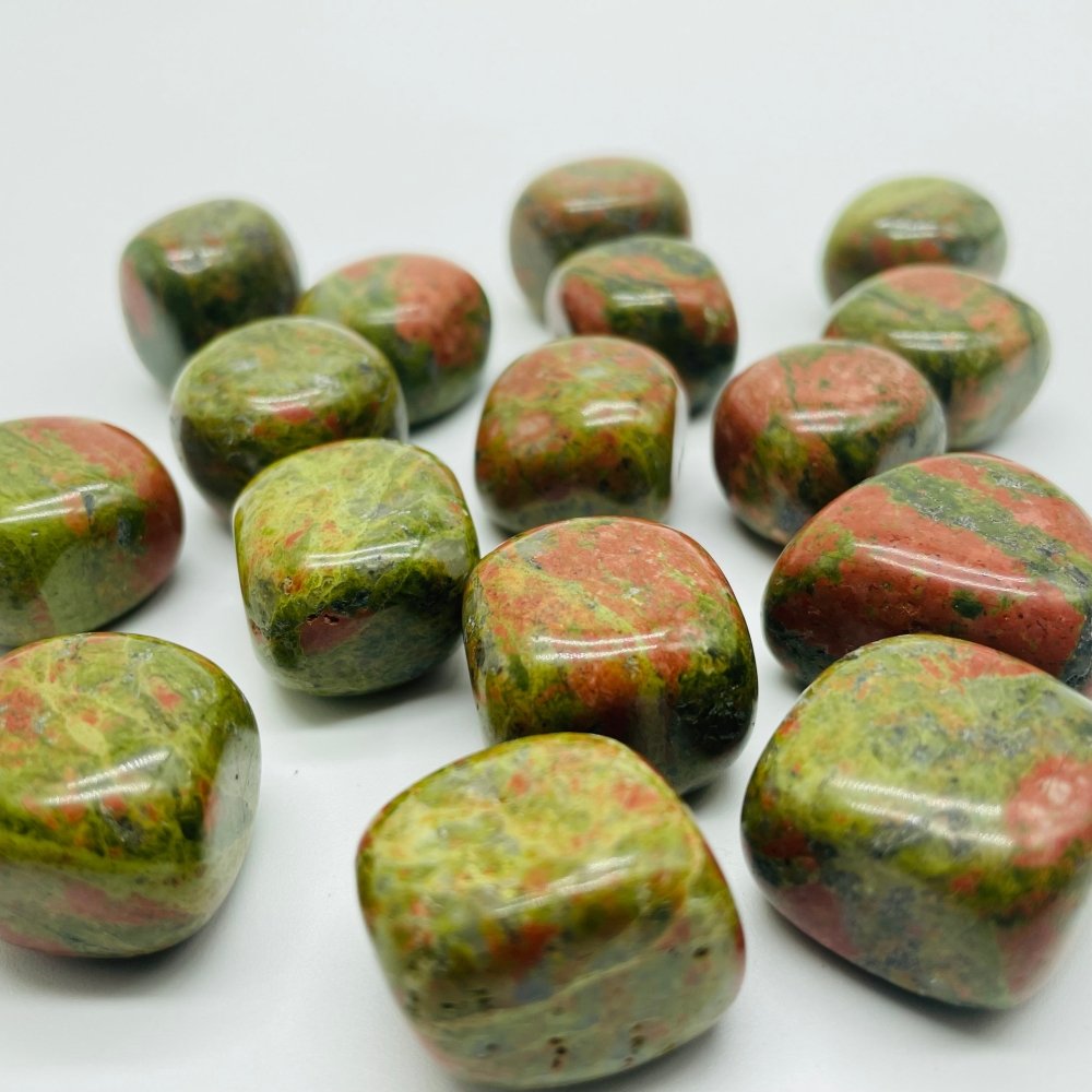Unakite Tumbled Wholesale -Wholesale Crystals