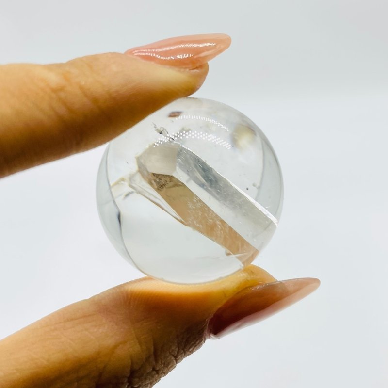 Unique Hexagonal Quartz In Quartz Beautiful Sphere -Wholesale Crystals