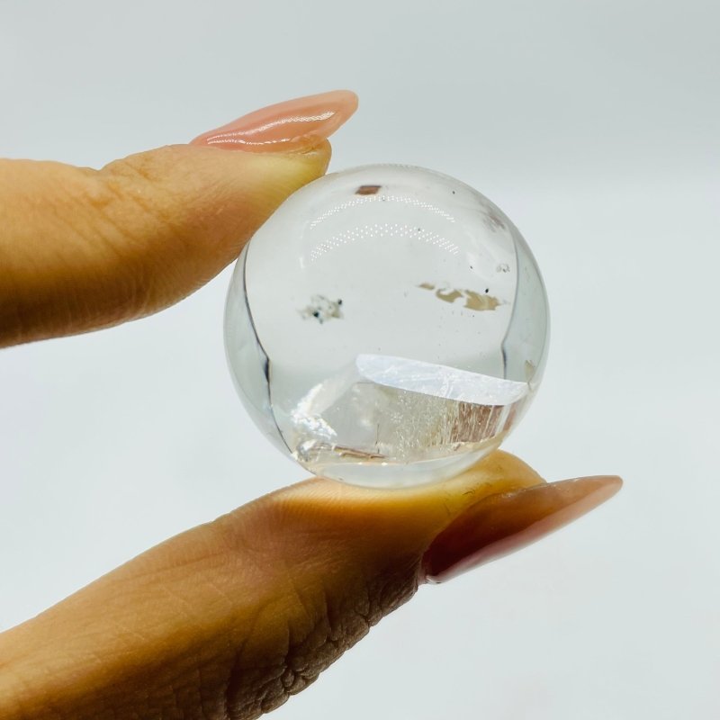 Unique Hexagonal Quartz In Quartz Beautiful Sphere -Wholesale Crystals