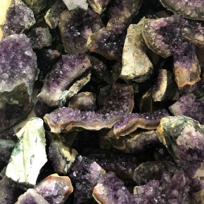 Wholesale Brazilian Raw Amethyst Cluster -Wholesale Crystals