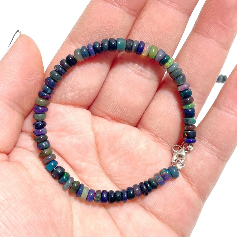 0.2in Natural Colorful Opal Bracelets Wholesale - Wholesale Crystals