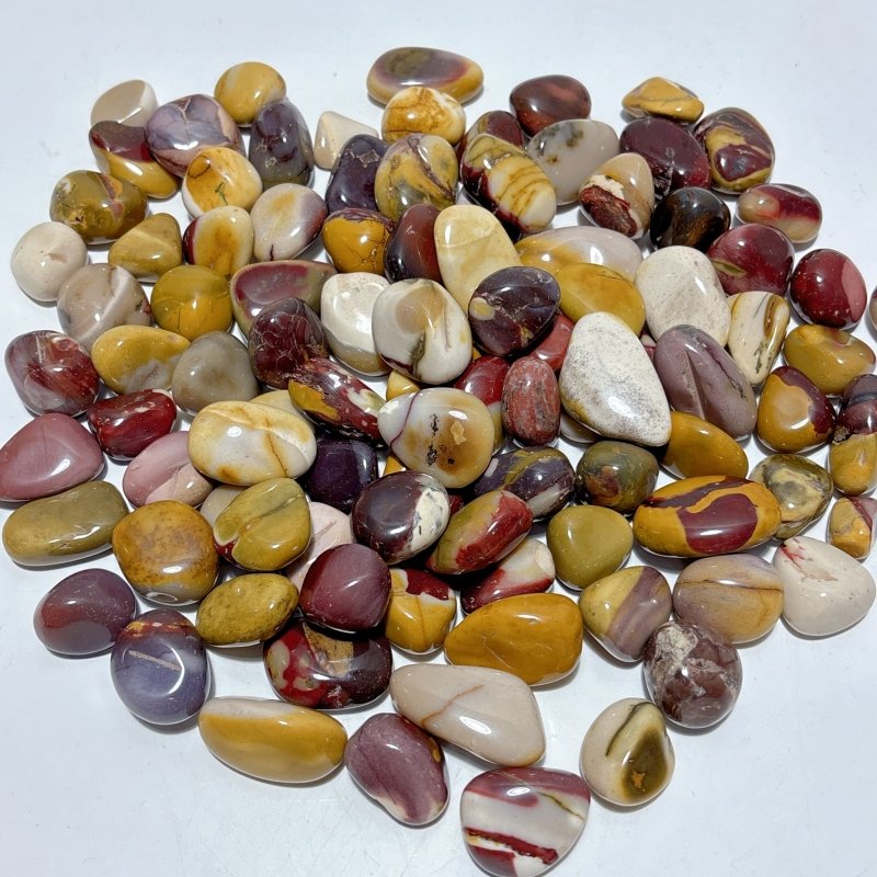 0.67 - 1.18in Mookaite Tumbled Wholesale - Wholesale Crystals