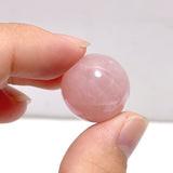 0.78in(2cm) Rose Quartz Sphere Ball Wholesale - Wholesale Crystals