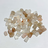 63 Pieces Mini Red Rutile Quartz Free Form Accessories For Jewelry Making DIY Pendant