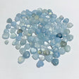 1-2cm Mixed Size Aquamarine Heart Wholesale -Wholesale Crystals