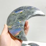 10 Pieces Beautiful Labradorite Moon Carving -Wholesale Crystals