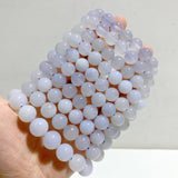 10 Pieces Blue Chalcedony Bracelets Closeout -Wholesale Crystals