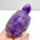 10 Pieces Chevron Amethyst Sea Turtles Carving - Wholesale Crystals