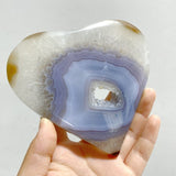 10 Pieces Geode Druzy Agate Heart -Wholesale Crystals